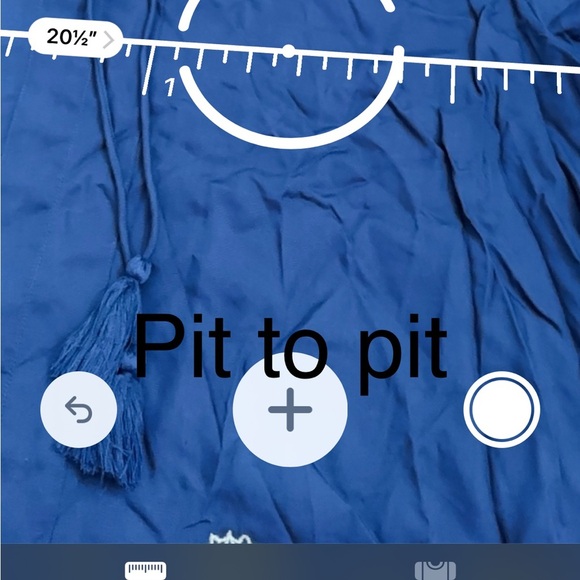 Vera Bradley Blue Tie Front Blouse with Short Sleeves - Picture 8 of 8